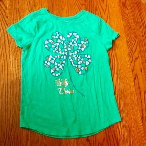 St. Patrick's Day tee, Sz 12